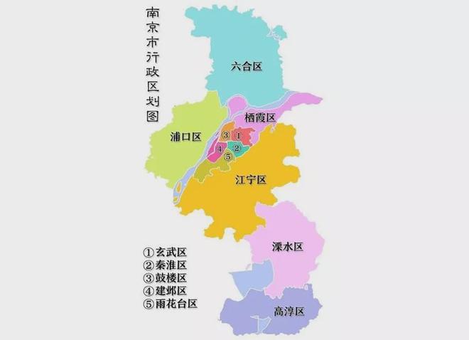 南京最新行政区划概览简介